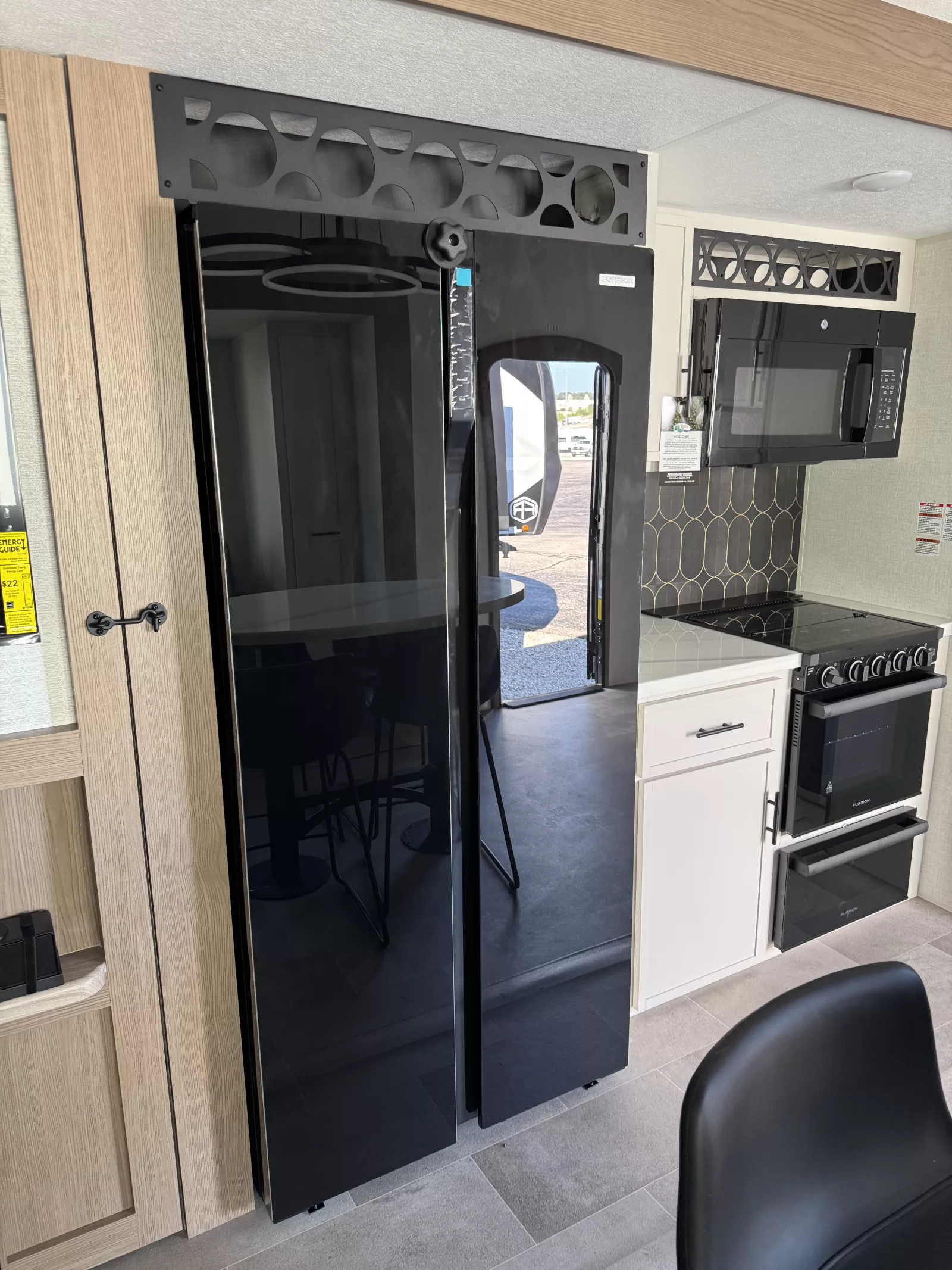2027 Forest River 36BR# fifth wheel master bedroom available at Bell Camper Sales in Bartlesville, Oklahoma