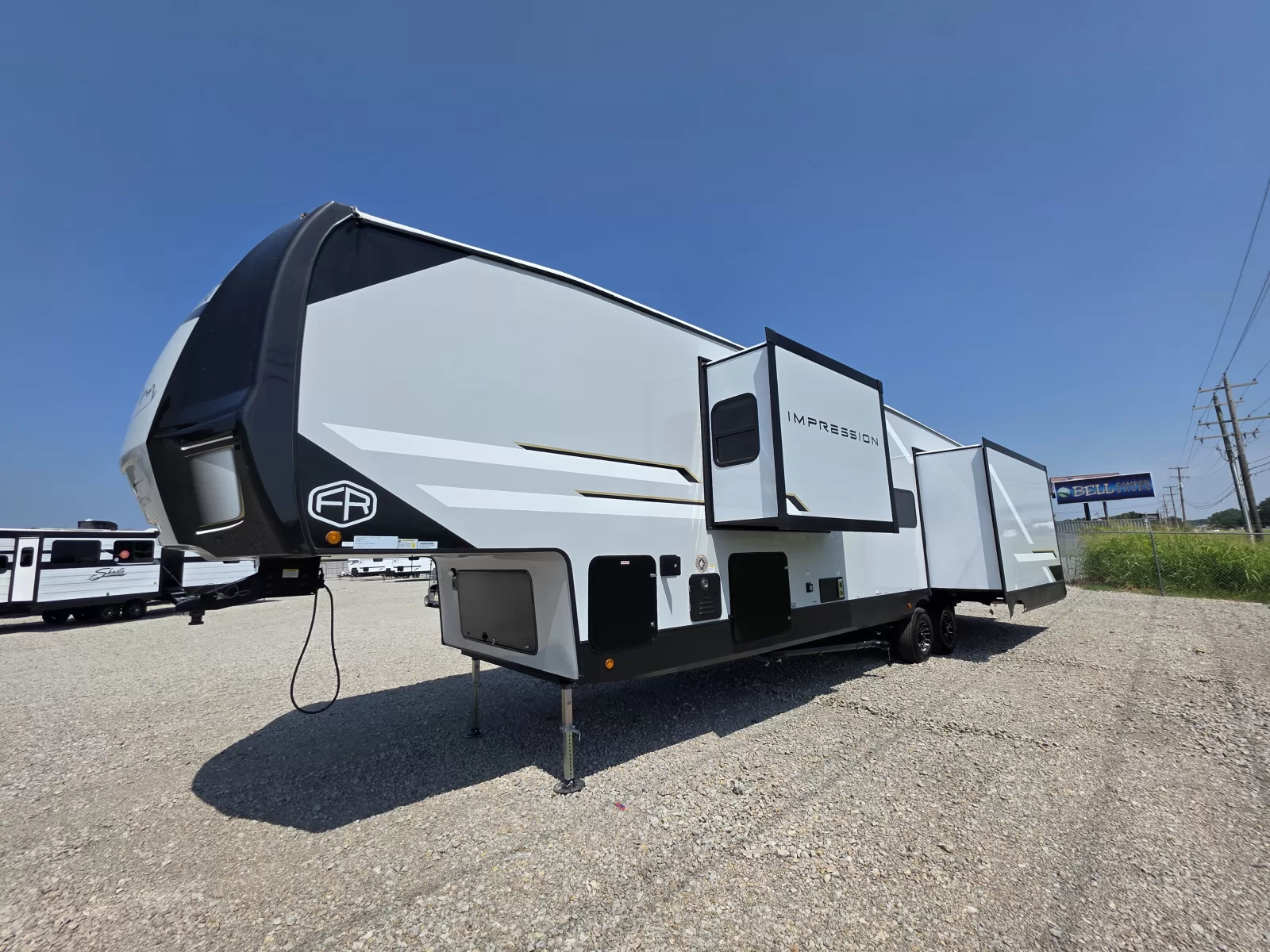 2027 Forest River Impression 360MYR fifth wheel living area available at Bell Camper Sales in Bartlesville, Oklahoma