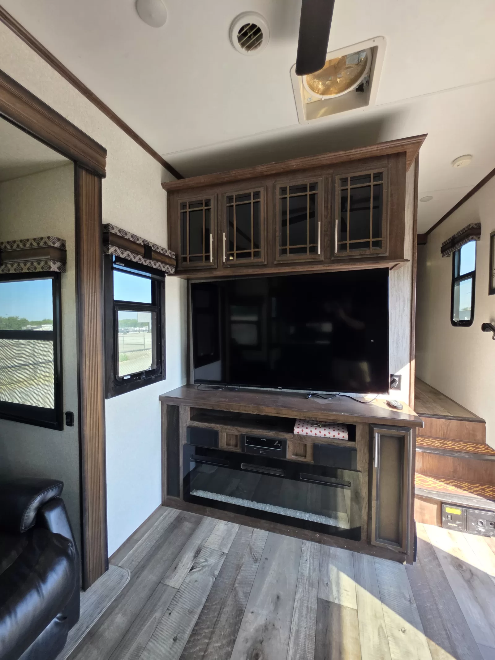 2021 KZ Durango Gold 391RKQ fifth wheel sleeping quarters detail available at Bell Camper Sales in Bartlesville, Oklahoma