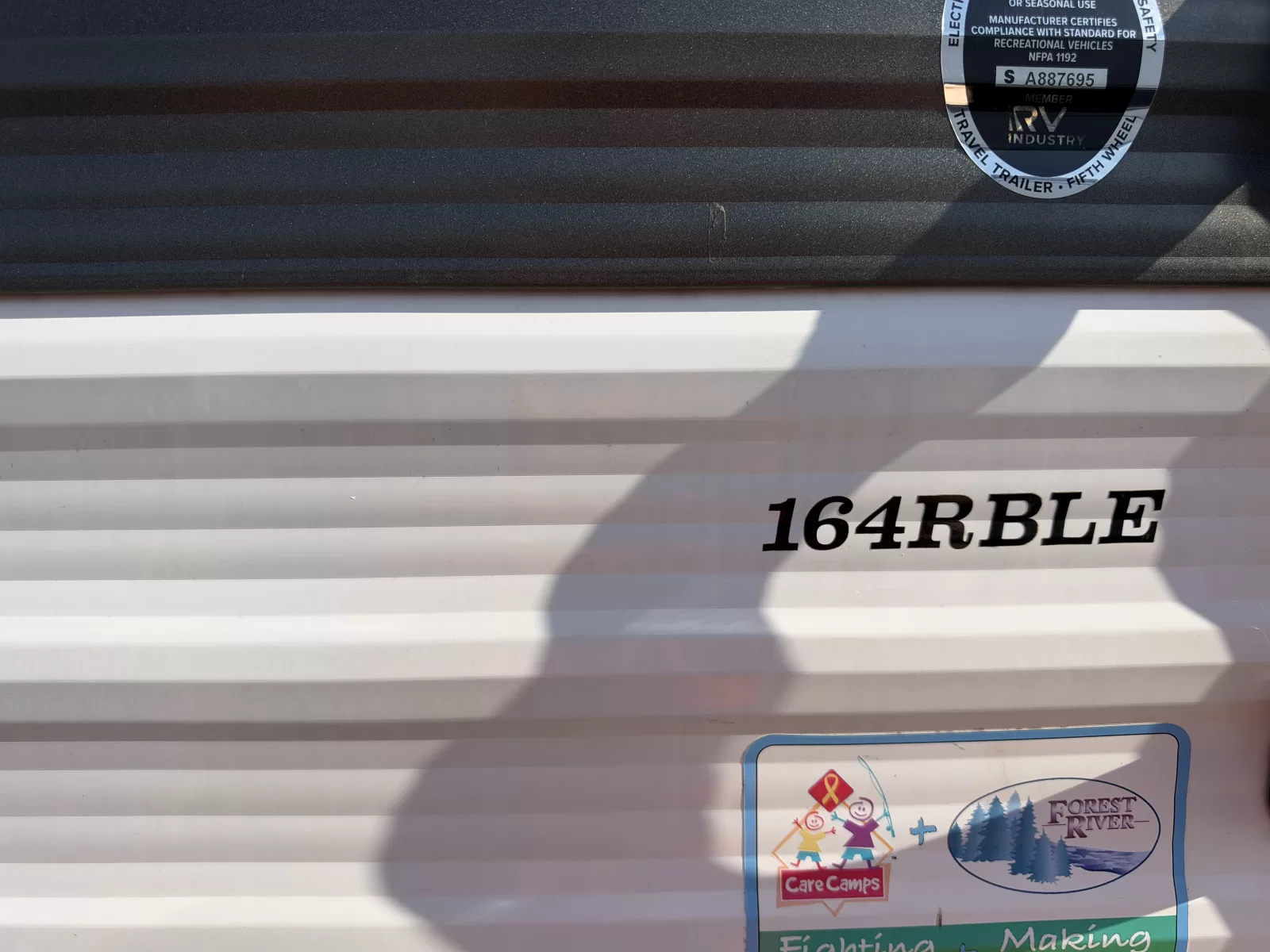 2024 Forest River 164RB travel trailer kitchen and dining area available at Bell Camper Sales in Bartlesville, Oklahoma