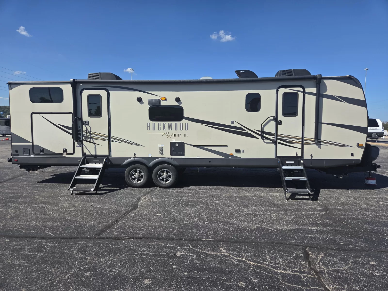 2022 Forest River 2911BS travel trailer front exterior available at Bell Camper Sales in Bartlesville, Oklahoma