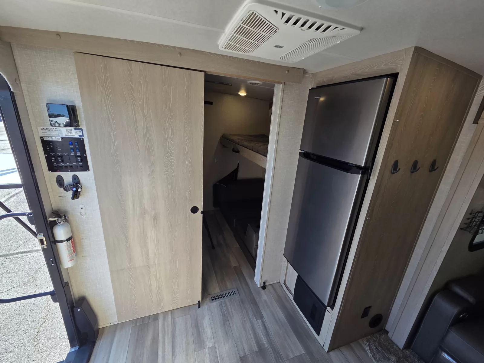2022 Forest River 2911BS travel trailer bunkhouse detail view available at Bell Camper Sales in Bartlesville, Oklahoma