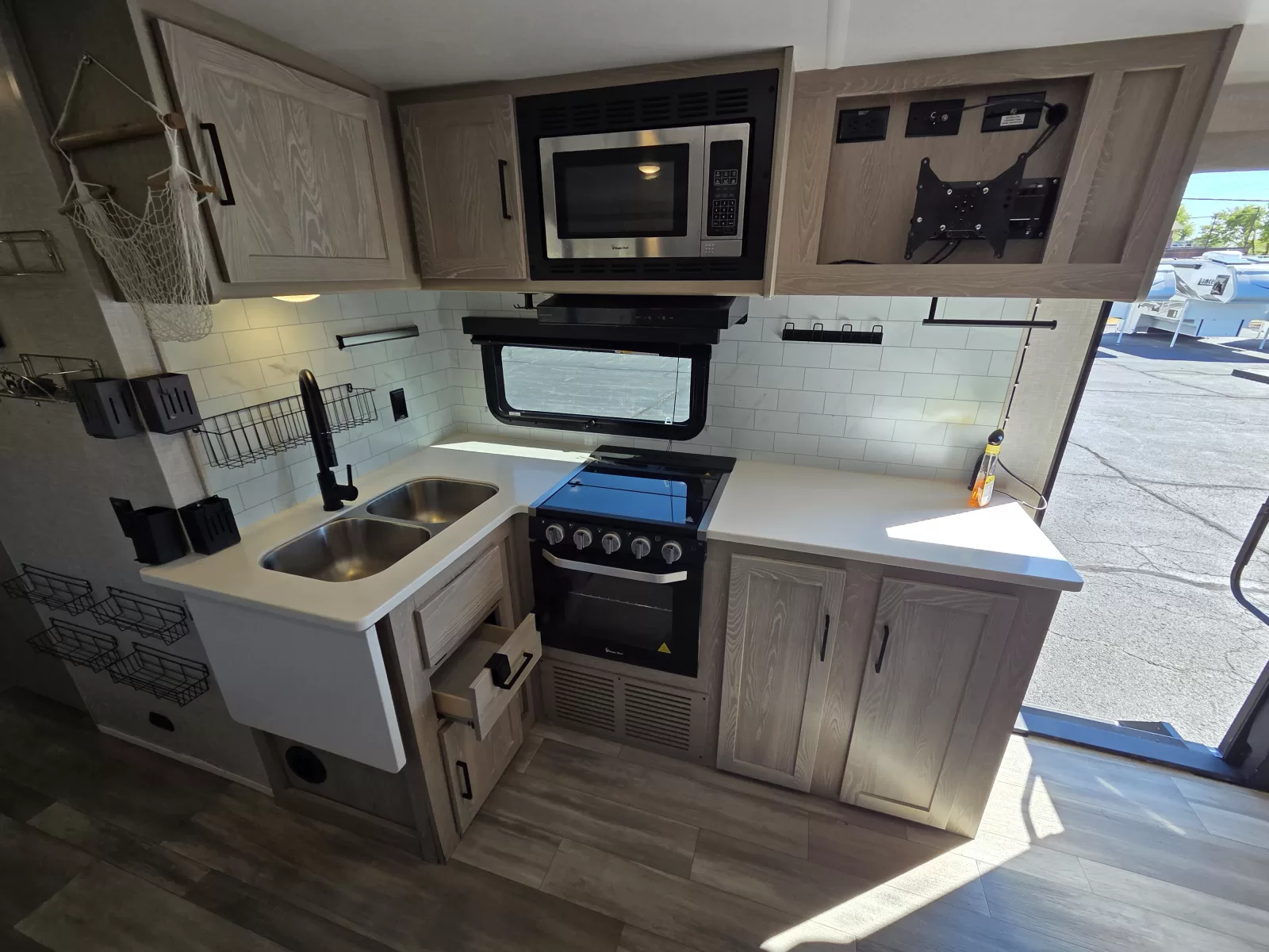 2022 Forest River 2911BS travel trailer interior detail view available at Bell Camper Sales in Bartlesville, Oklahoma