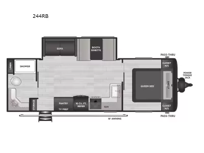 New 2025 Keystone RV Hideout 244RB — photo 2