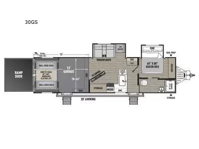 New 2026 Forest River RV Work and Play 30GS — photo 2