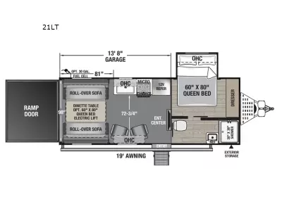 New 2026 Forest River RV Work and Play 21LT — photo 2