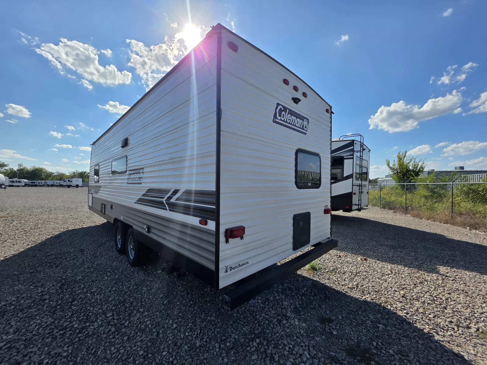 2023 Dutchmen 274BH travel trailer kitchen and dining area available at Bell Camper Sales in Bartlesville, Oklahoma