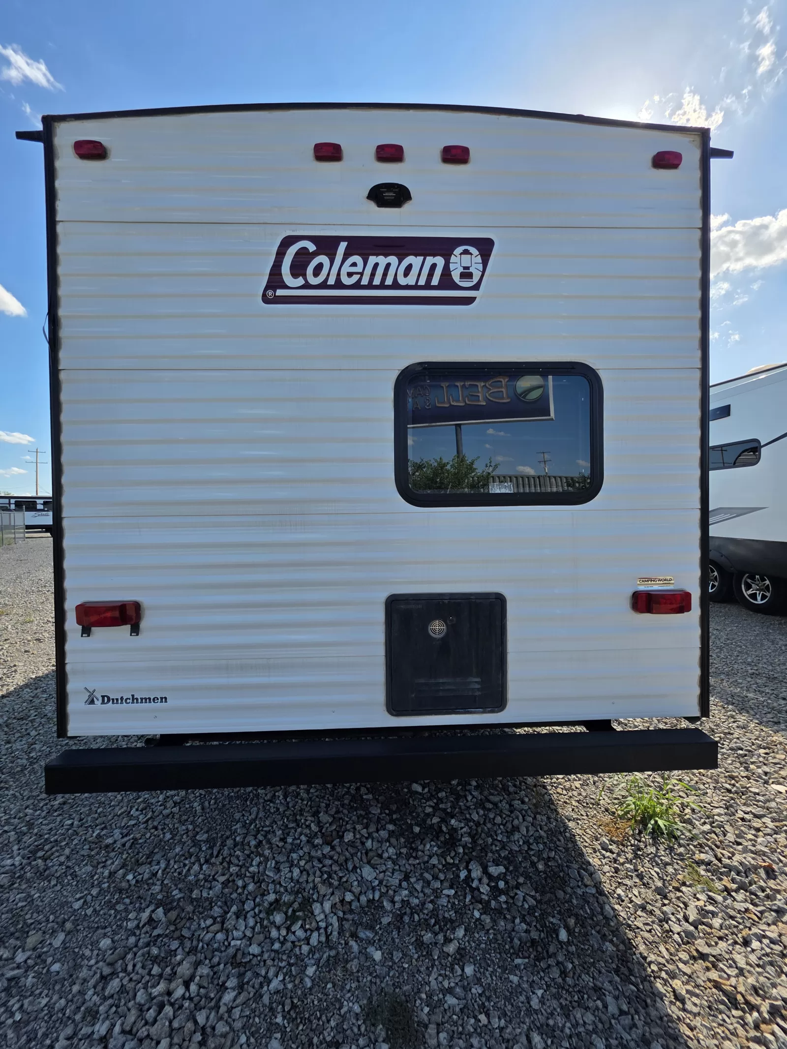 2023 Dutchmen 274BH master bedroom available at Bell Camper Sales in Bartlesville, Oklahoma