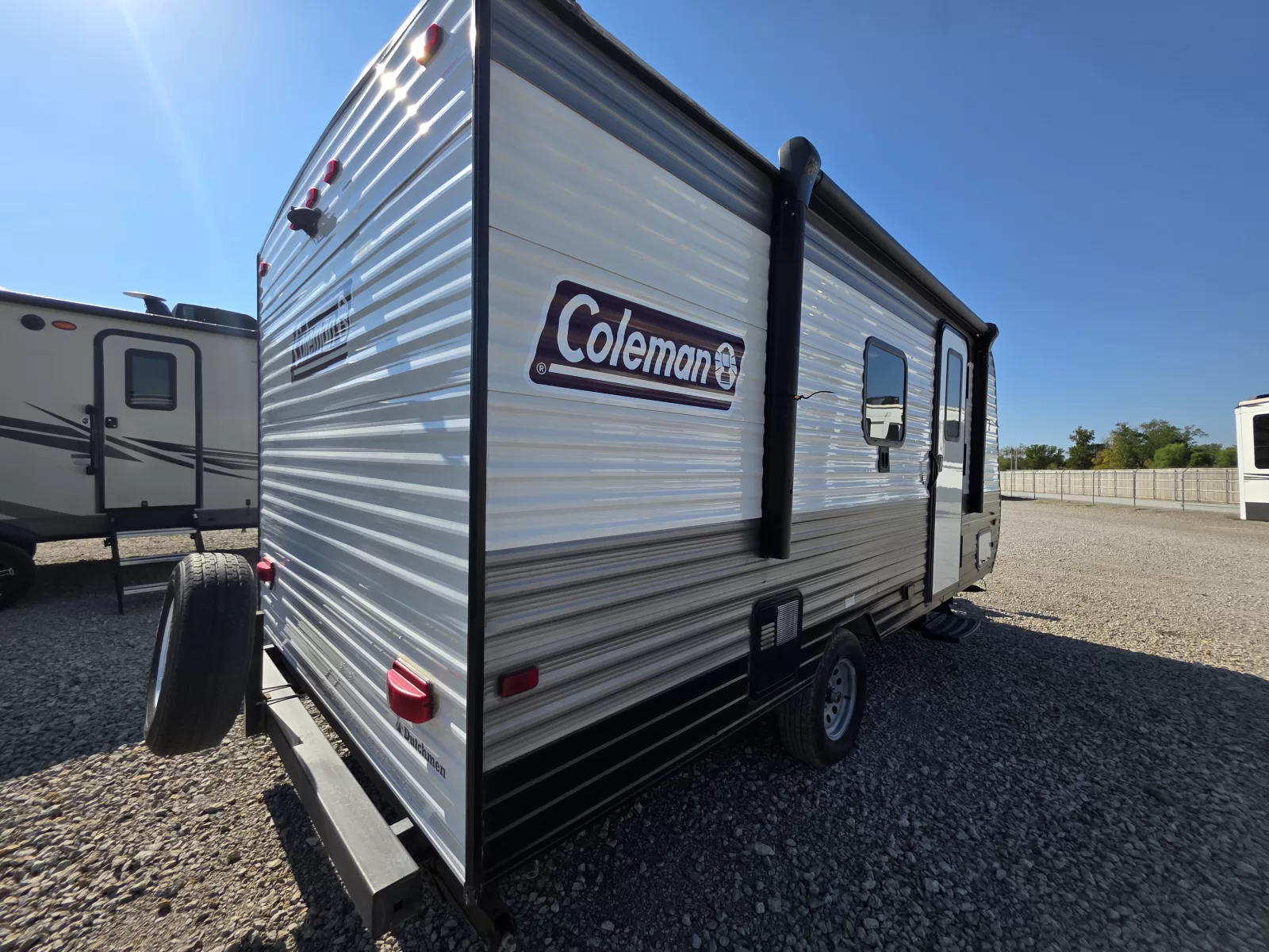 2022 Dutchmen 17B travel trailer detail view available at Bell Camper Sales in Bartlesville, Oklahoma