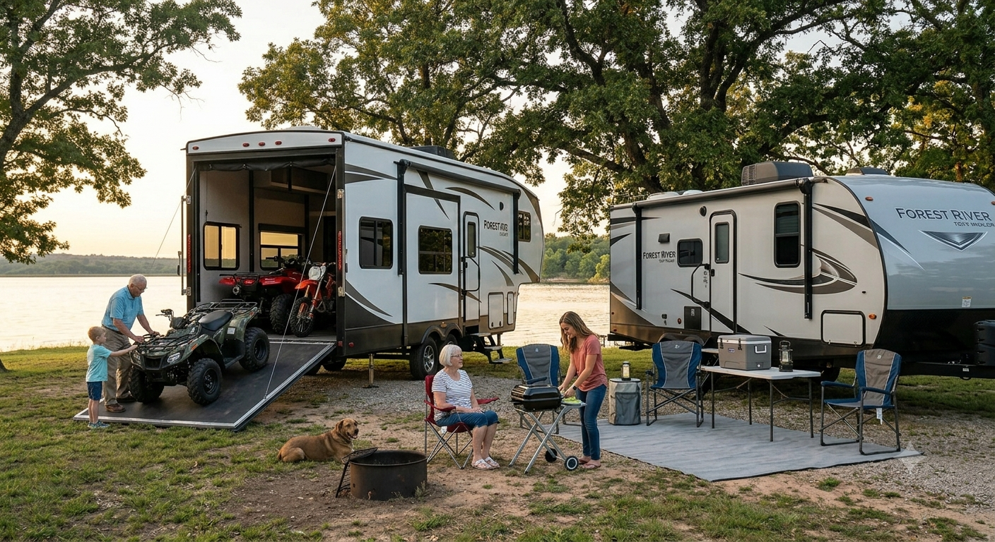 Toy Hauler RVs Near Catoosa: Find Your Adventure Machine — Bell Camper Sales Blog