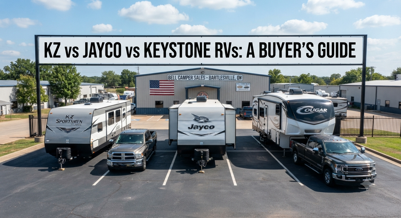 KZ vs Jayco vs Keystone RVs: A Buyer's Guide in Bartlesville, OK — Bell Camper Sales Blog