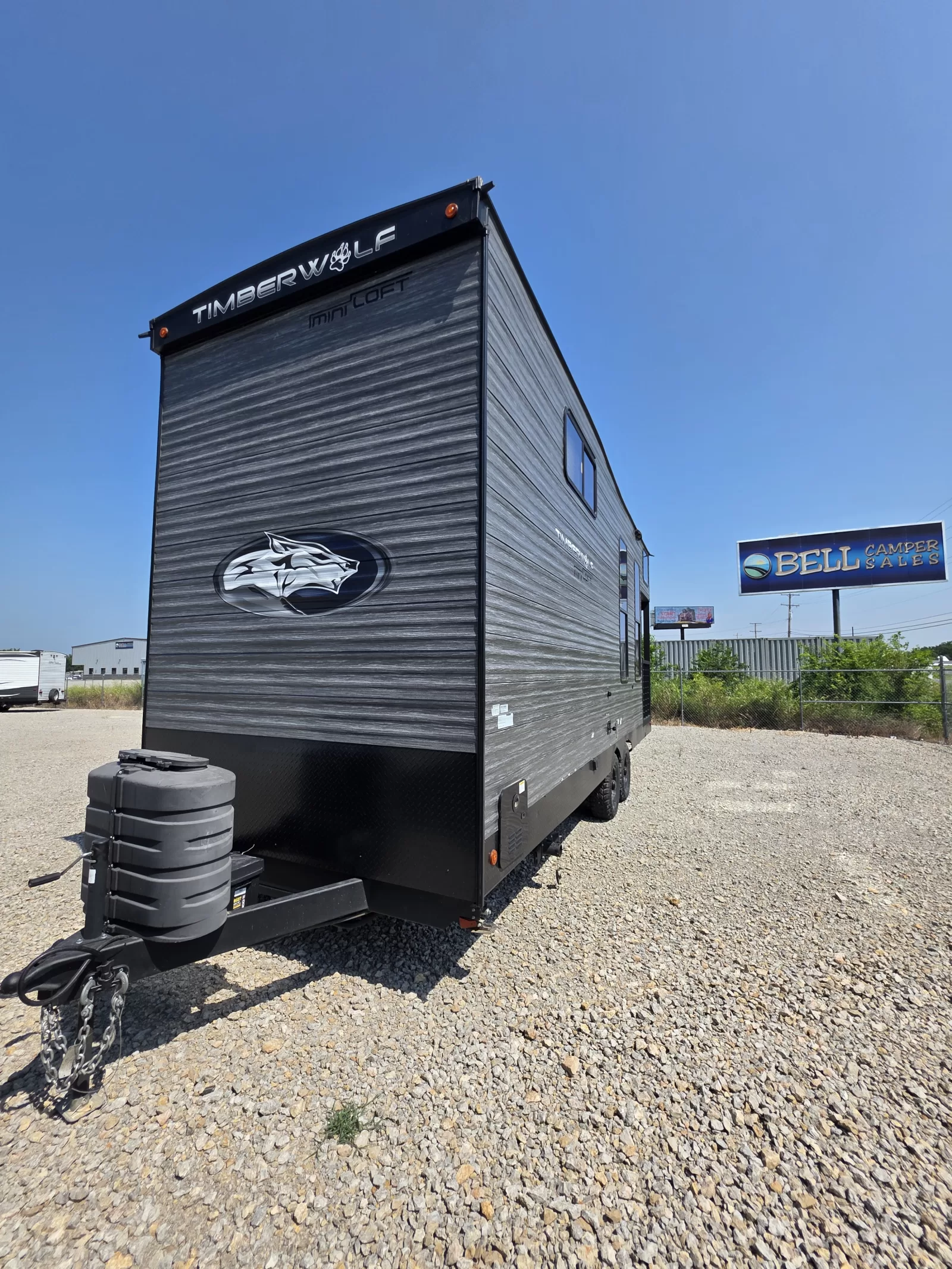 2024 Forest River Cherokee Timberwolf 16ML storage compartment available at Bell Camper Sales in Bartlesville, Oklahoma