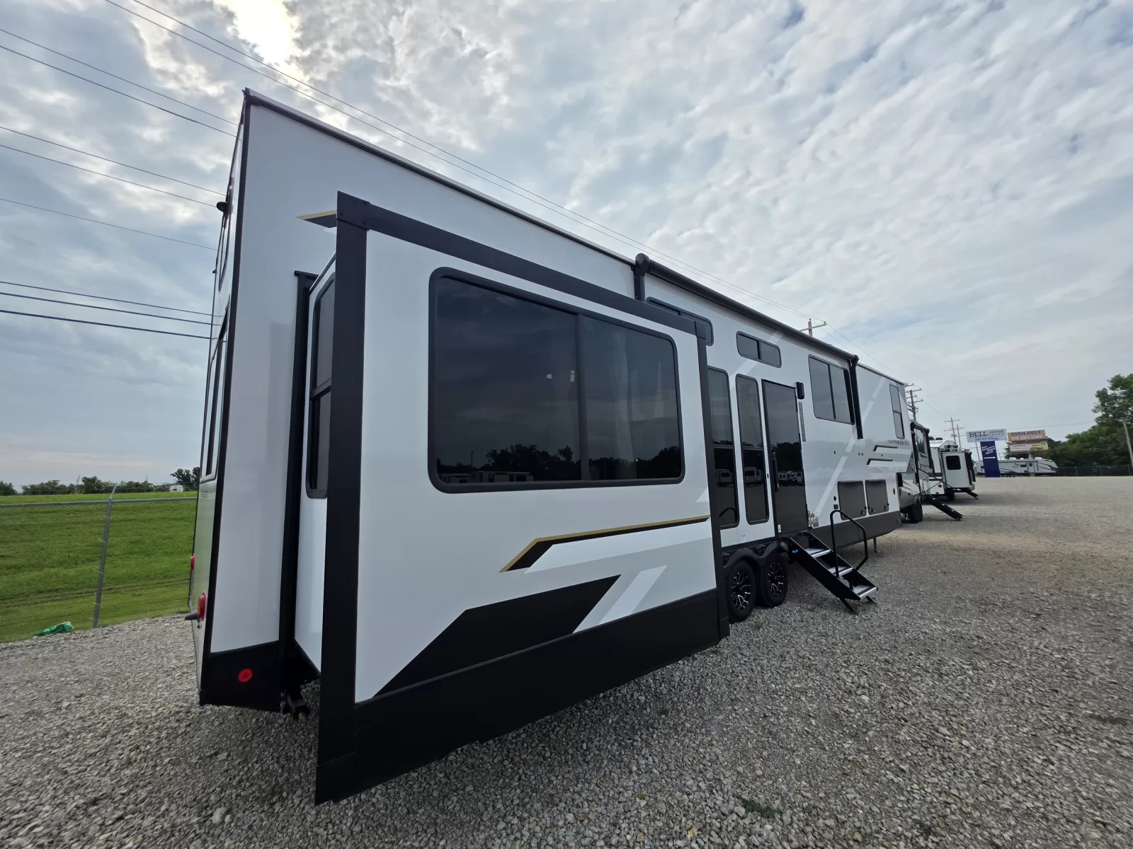2027 Forest River Impression fifth wheel living area available at Bell Camper Sales in Bartlesville, Oklahoma