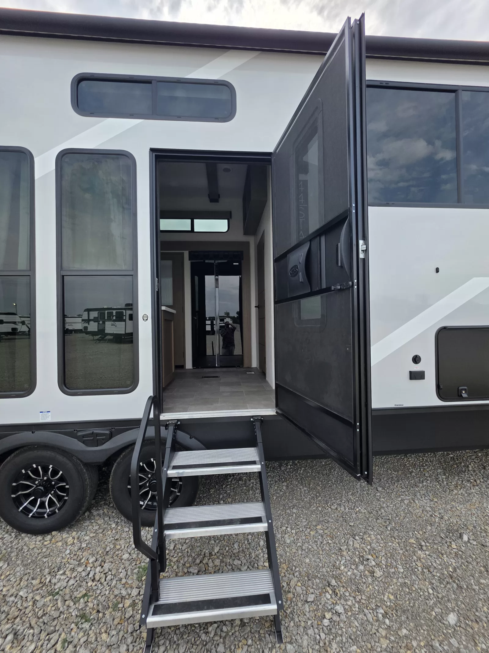 2027 Forest River Impression fifth wheel bedroom available at Bell Camper Sales in Bartlesville, Oklahoma