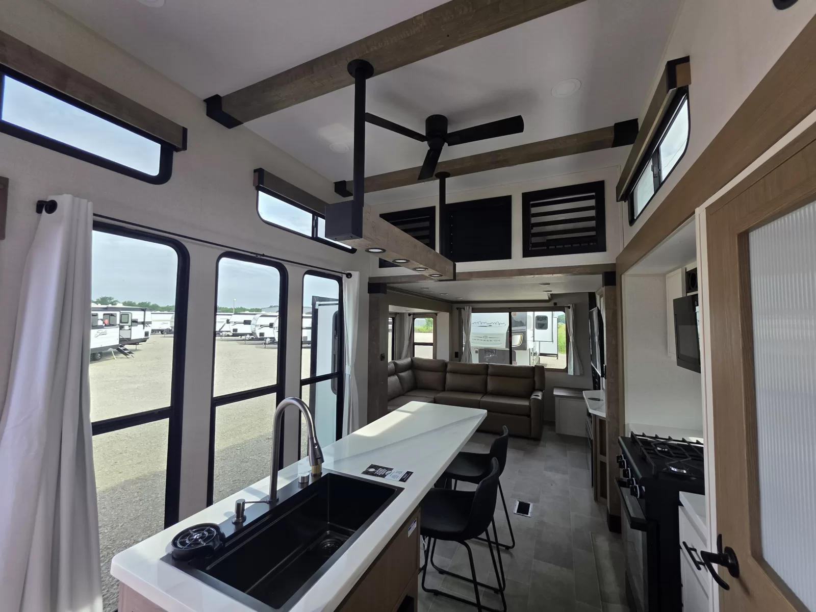 2027 Forest River Impression fifth wheel detail view available at Bell Camper Sales in Bartlesville, Oklahoma