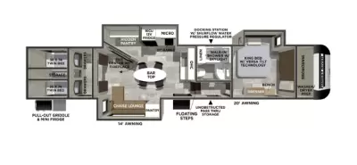 New 2027 Forest River RV Impression Impression 36BR3 — photo 2