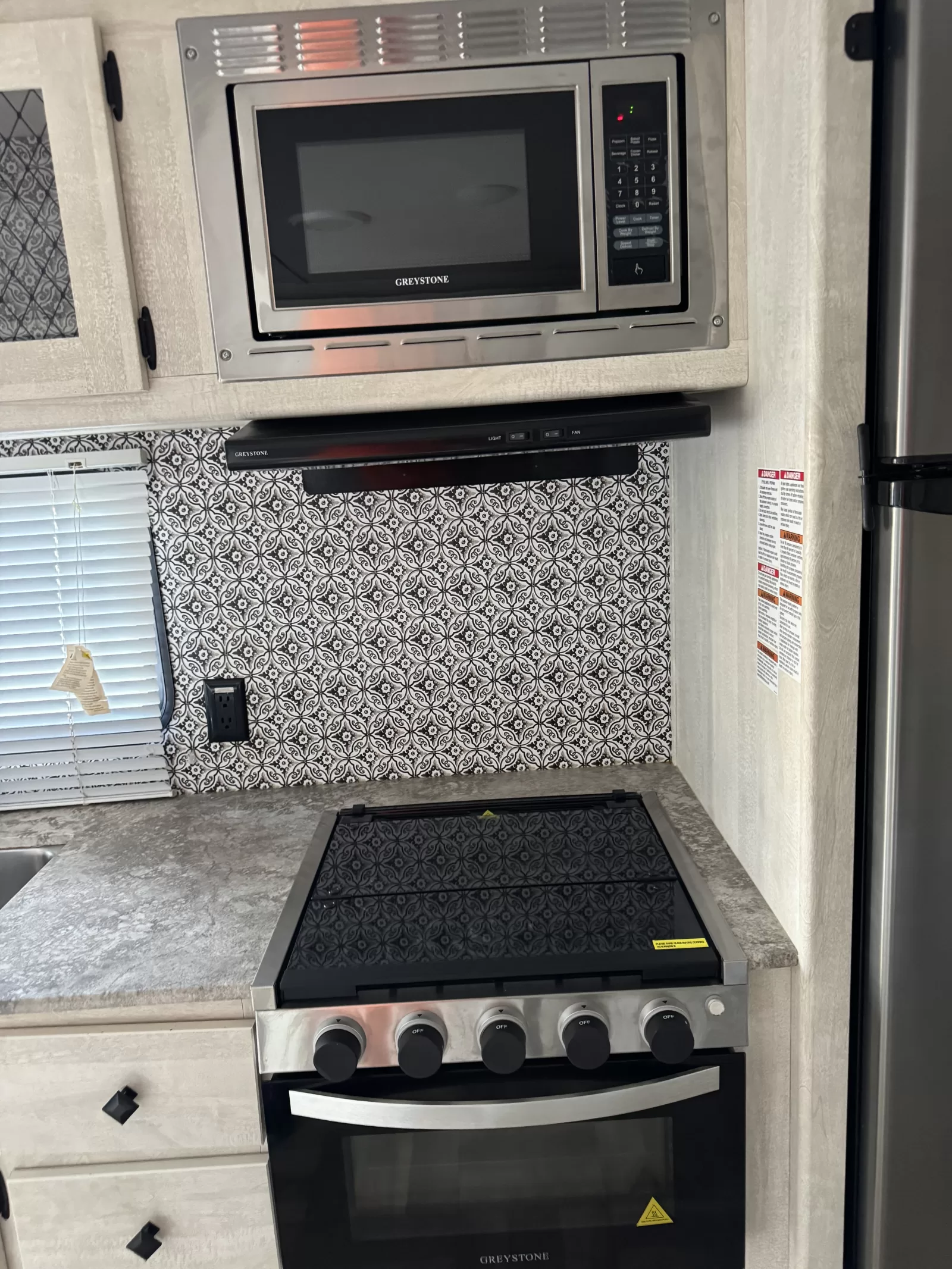 2022 Shasta 25RB travel trailer cockpit and driver area available at Bell Camper Sales in Bartlesville, Oklahoma