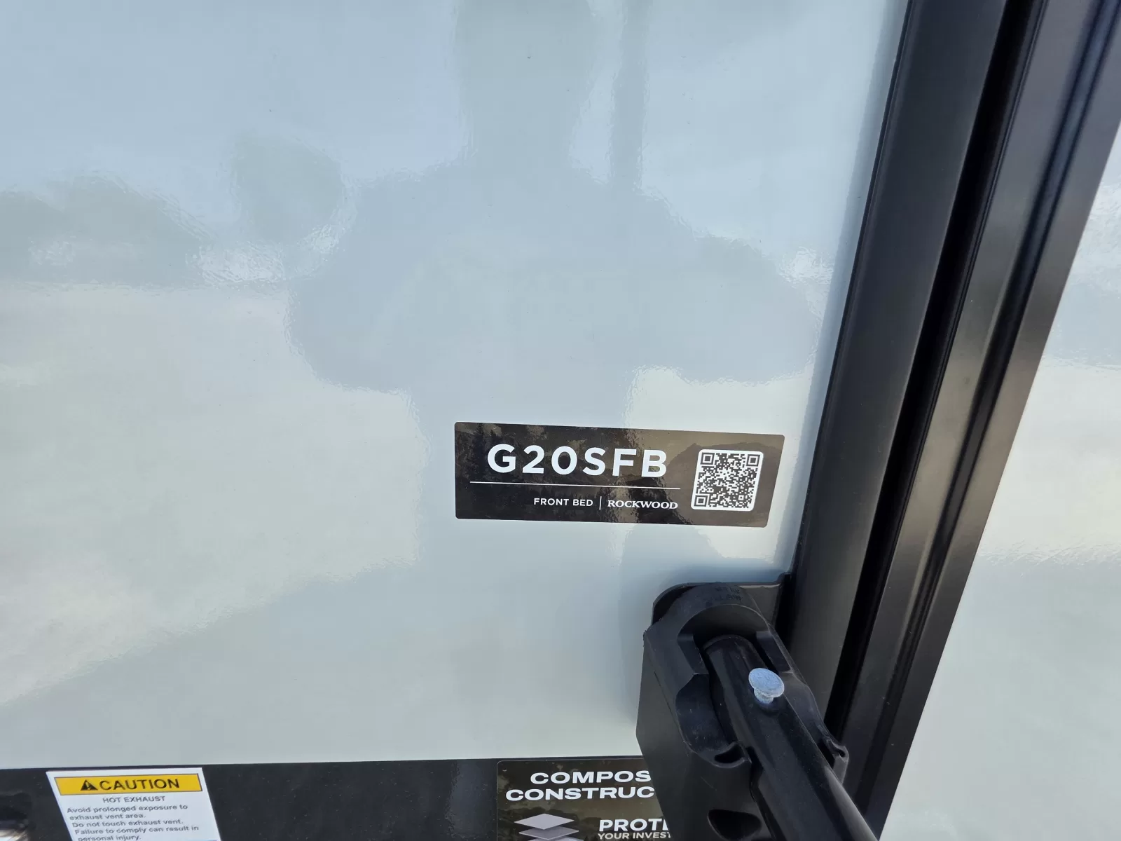 2027 Rockwood Geo Pro 20SFB travel trailer bathroom available at Bell Camper Sales in Bartlesville, Oklahoma