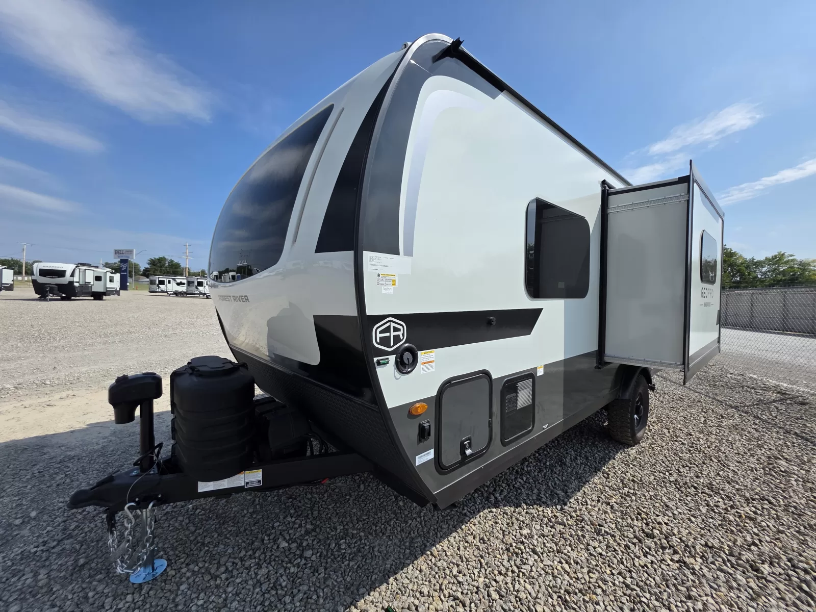 2027 Rockwood Geo Pro 20SFB travel trailer detail view available at Bell Camper Sales in Bartlesville, Oklahoma