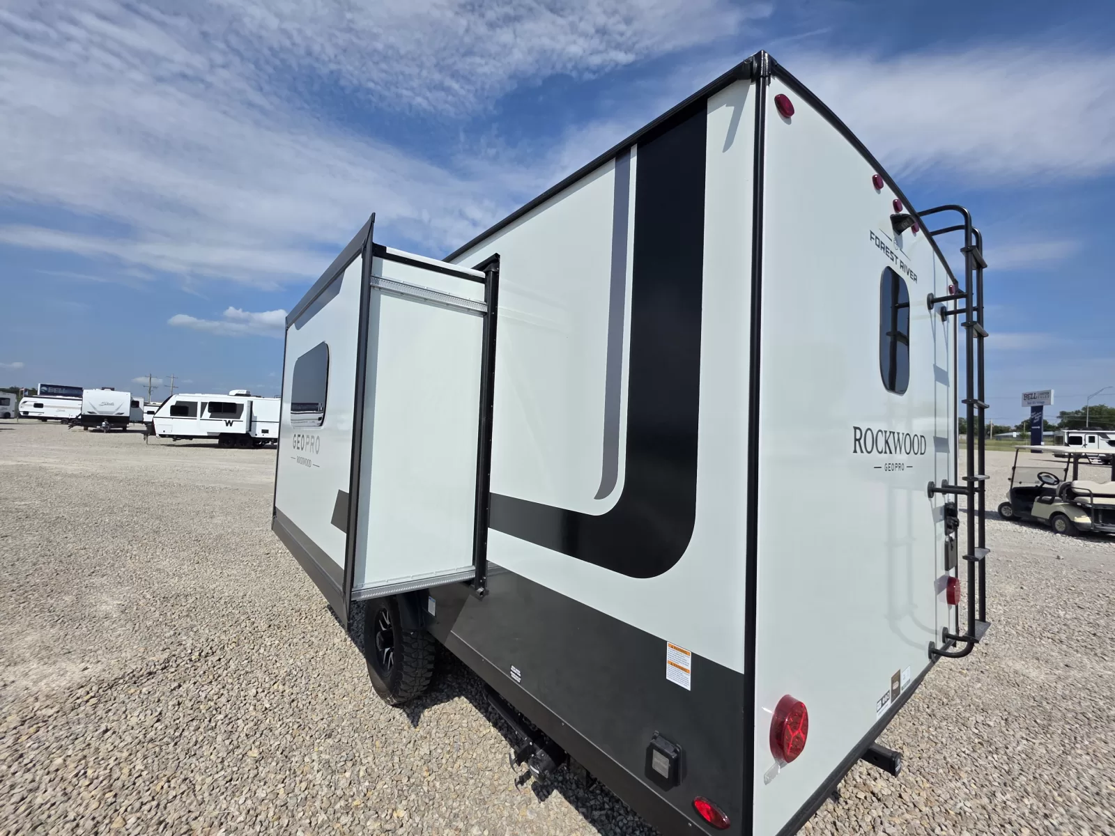 2027 Rockwood Geo Pro 20SFB travel trailer amenity detail available at Bell Camper Sales in Bartlesville, Oklahoma