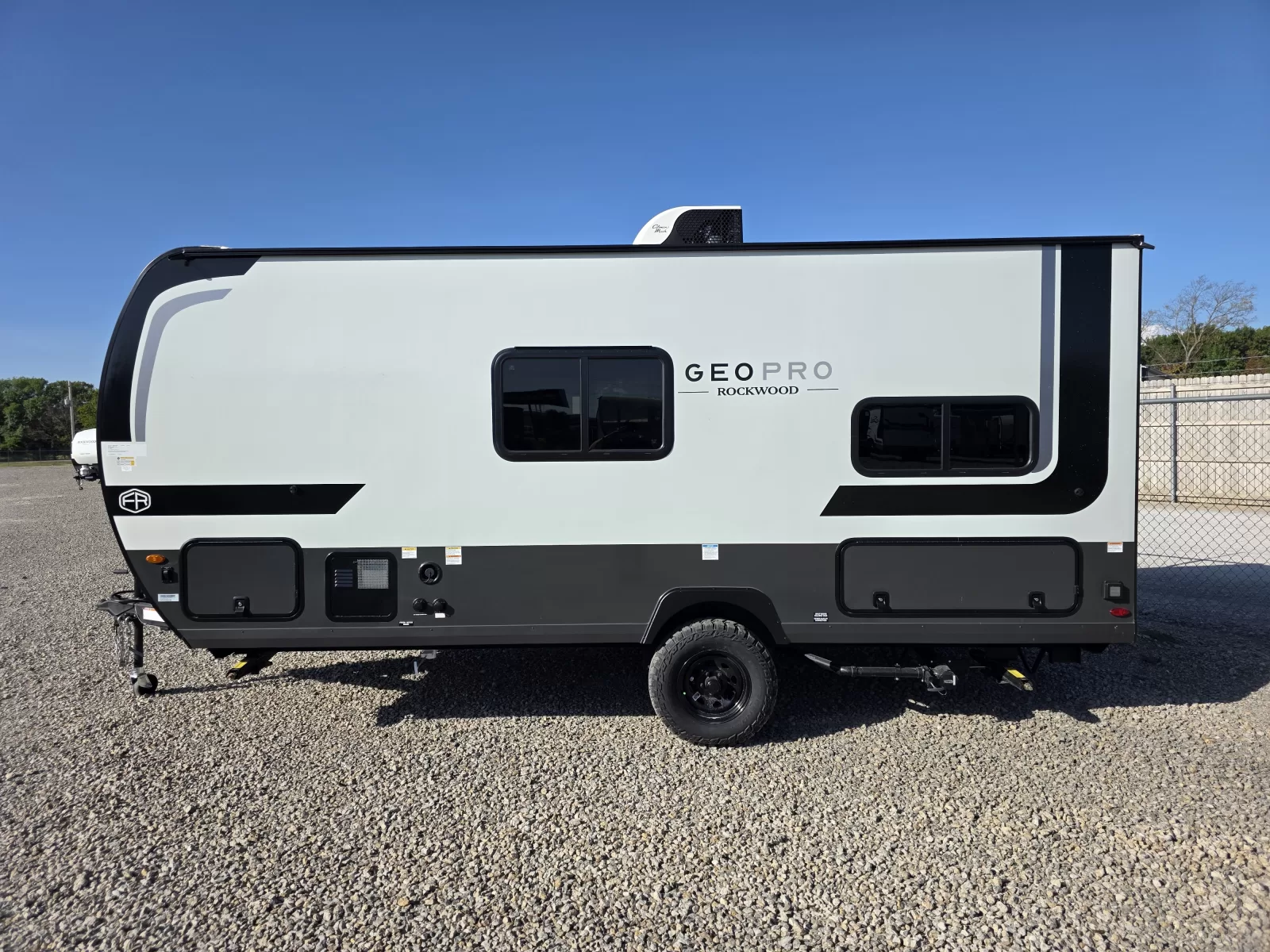 2027 Rockwood Geo Pro 17BLE travel trailer hitch area available at Bell Camper Sales in Bartlesville, Oklahoma