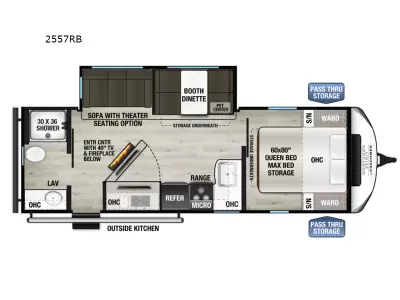 New 2026 Coachmen RV Northern Spirit Ultra Lite Northern Spirit 2557RB — photo 2