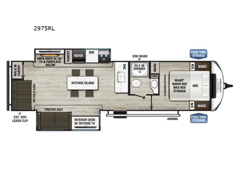 New 2026 Coachmen RV Northern Spirit Ultra Lite 2975RL
