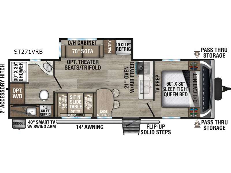 New 2026 Venture RV SportTrek ST271VRB