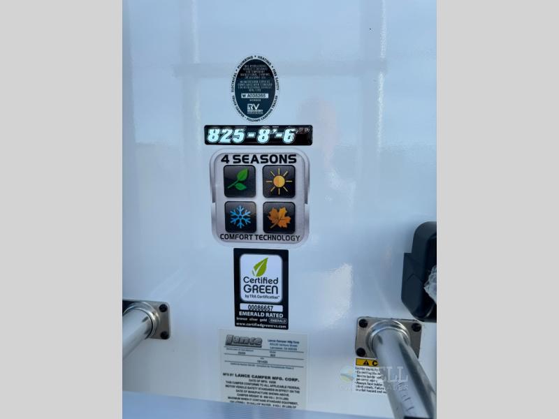New 2026 Lance Lance Truck Campers 825