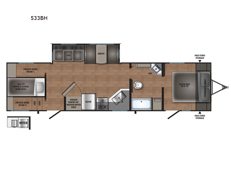 New 2026 Shasta RVs i-5 Edition 533BH