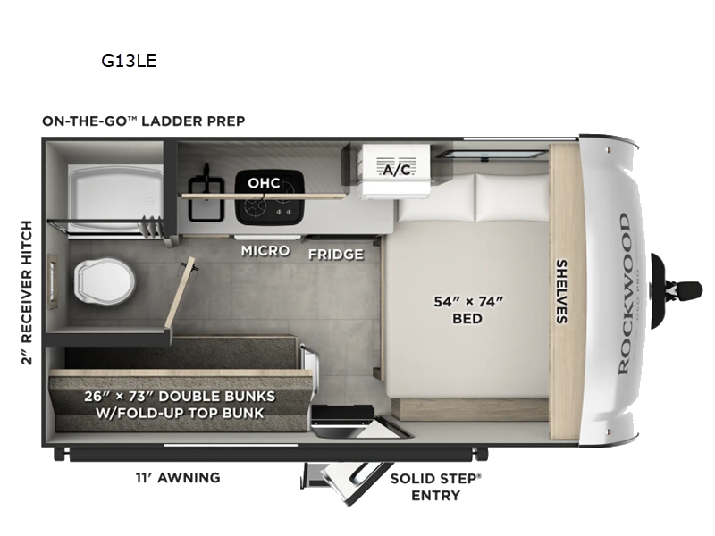 New 2026 Forest River RV Rockwood GEO Pro G13LE