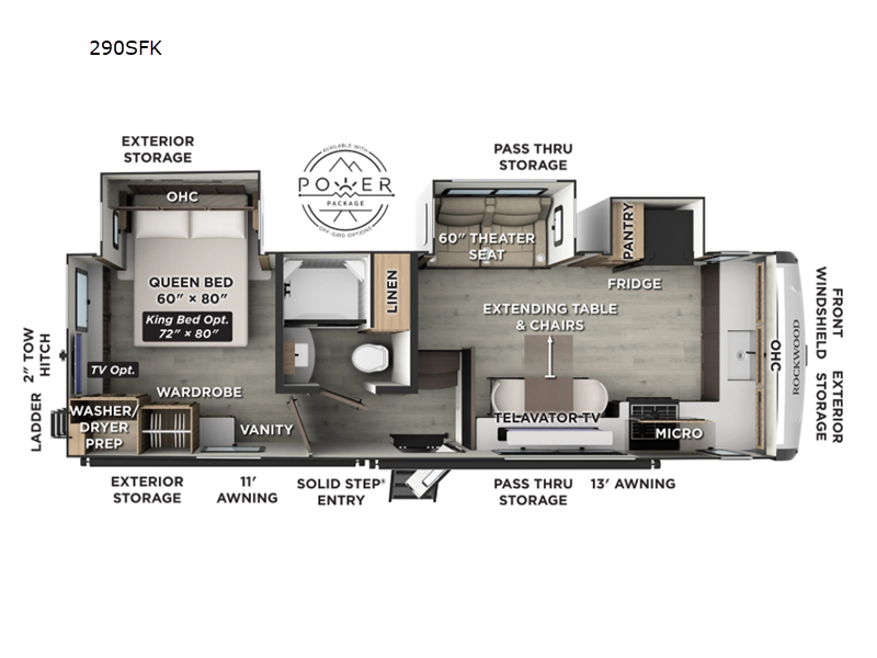 New 2027 Forest River RV Rockwood Signature 290SFK
