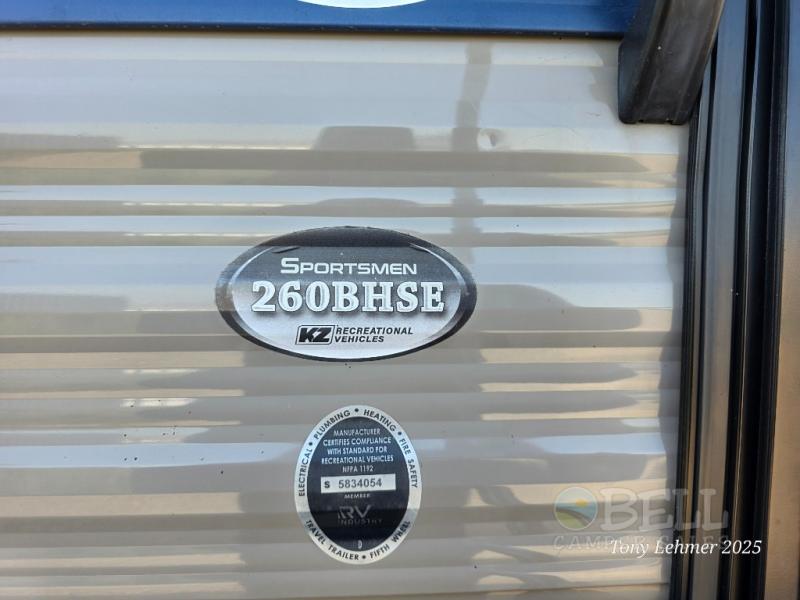 Used 2021 KZ Sportsmen SE 260BHSE