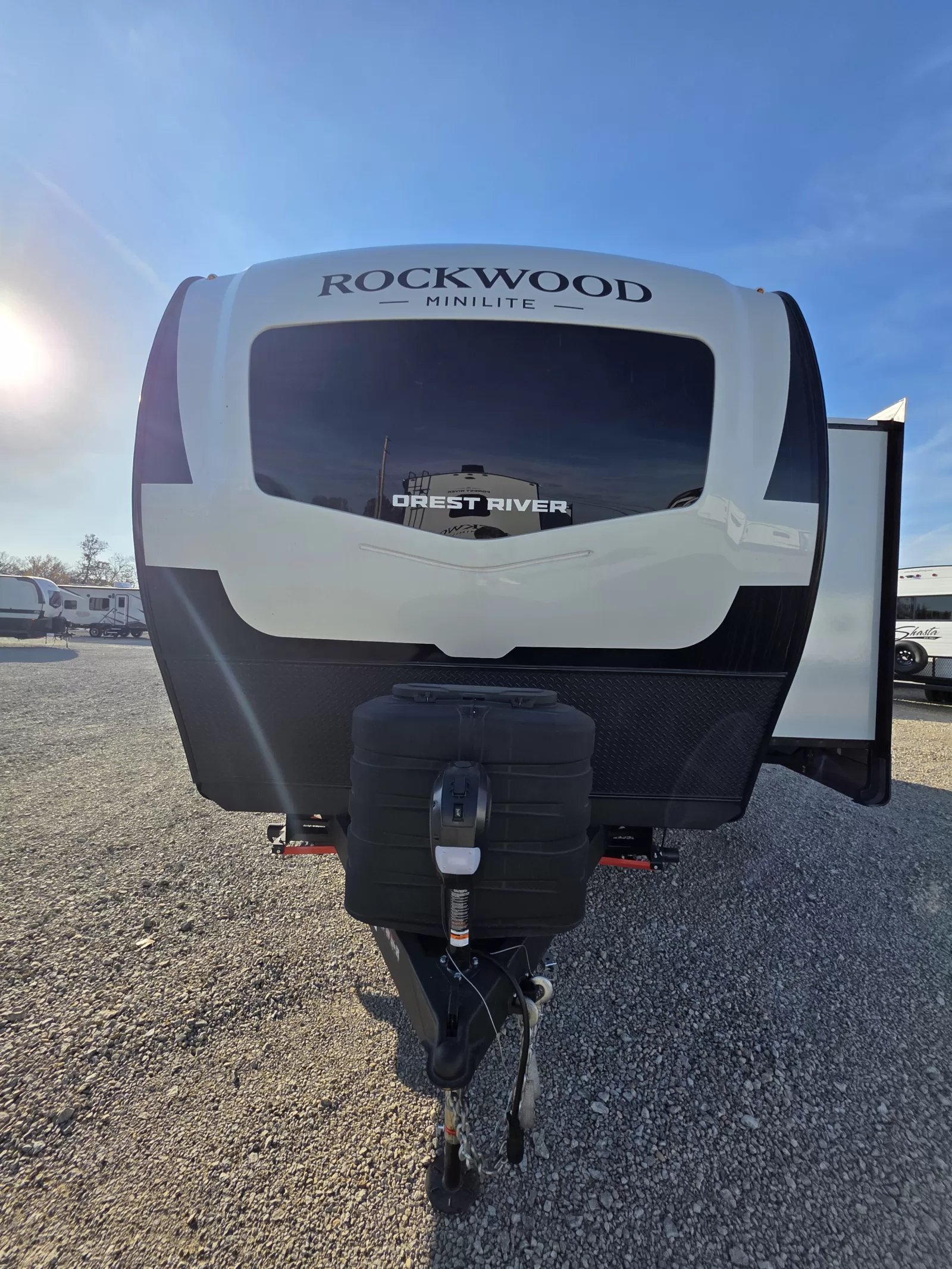 2027 Rockwood Mini Lite 2523MBR travel trailer side profile available at Bell Camper Sales in Bartlesville, Oklahoma