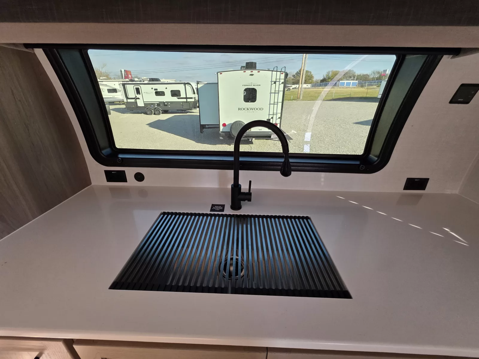 2027 Rockwood Mini Lite 2523MBR travel trailer full view available at Bell Camper Sales in Bartlesville, Oklahoma