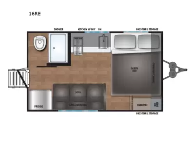 New 2026 Shasta RVs Compact 16RE — photo 2
