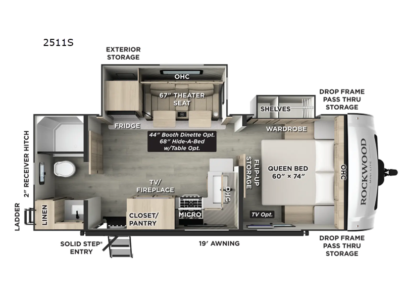 New 2026 Forest River RV Rockwood Mini Lite 2511S
