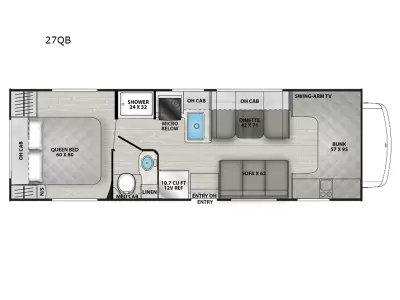 New 2026 Coachmen RV Freelander 27QB Chevy 3500 — photo 2