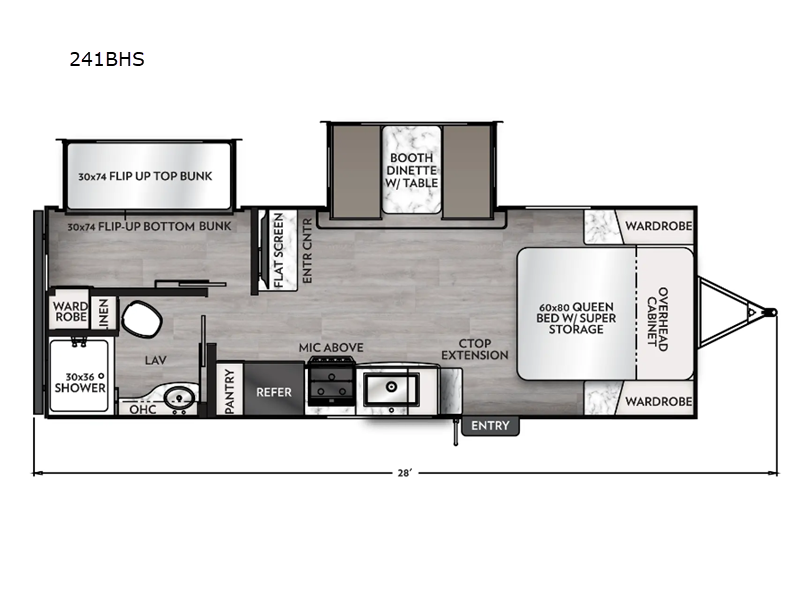 New 2025 Coachmen RV Apex Ultra-Lite 241BHS