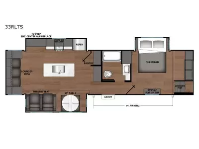 New 2026 Shasta RVs Shasta 33RLTS — photo 2