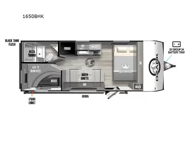 New 2025 Forest River RV Ozark 1650BHK — photo 2
