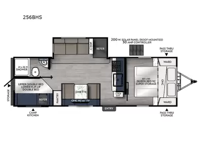 New 2026 Coachmen RV Apex Ultra-Lite 256BHS — photo 2
