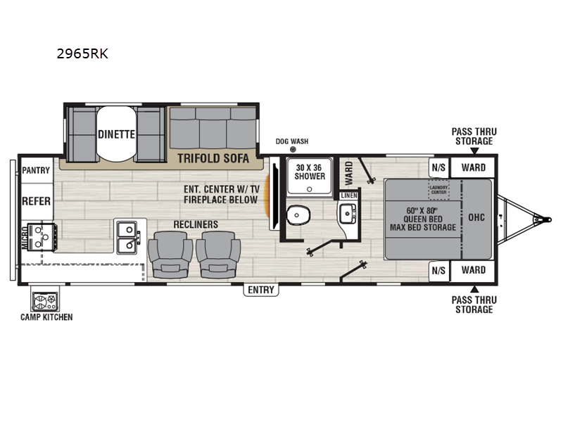 Used 2026 Coachmen RV Northern Spirit Ultra Lite 2965RK