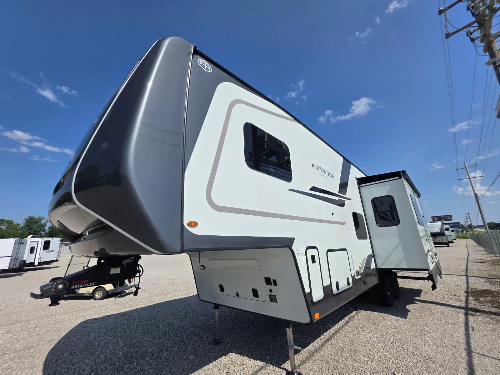 2027 Forest River 374DBH fifth wheel side profile available at Bell Camper Sales in Bartlesville, Oklahoma