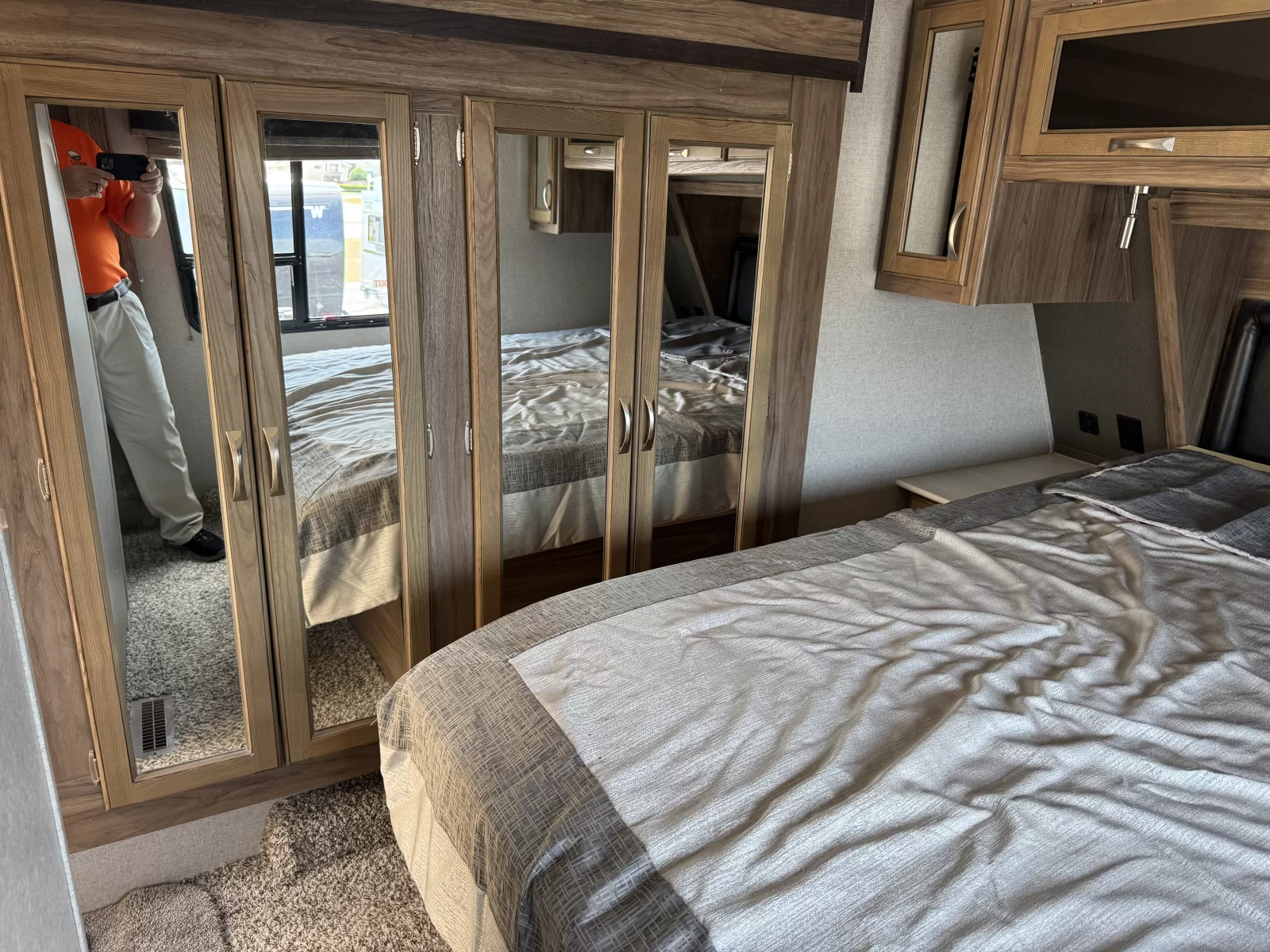 2018 Dutchmen Atlas 2952RLF fifth wheel rear exterior available at Bell Camper Sales in Bartlesville, Oklahoma