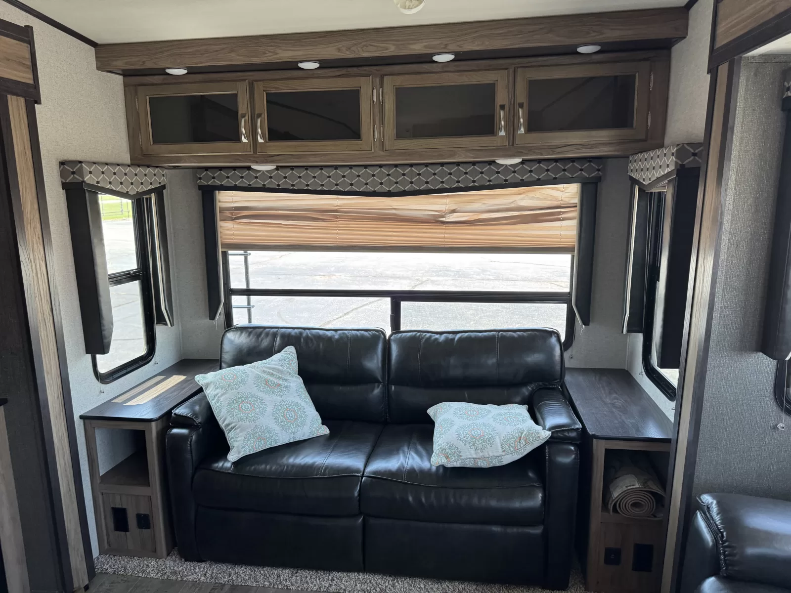 2018 Dutchmen Atlas 2952RLF fifth wheel bathroom available at Bell Camper Sales in Bartlesville, Oklahoma