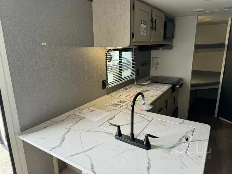 2025 Shasta 525BHS travel trailer bedroom bunkhouse available at Bell Camper Sales in Bartlesville, Oklahoma