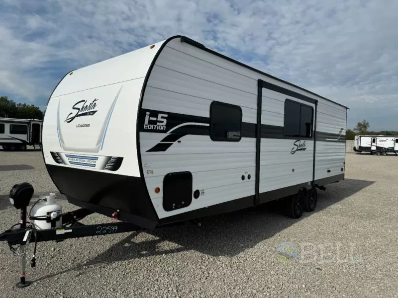 2025 Shasta 525BHS travel trailer exterior view available at Bell Camper Sales in Bartlesville, Oklahoma