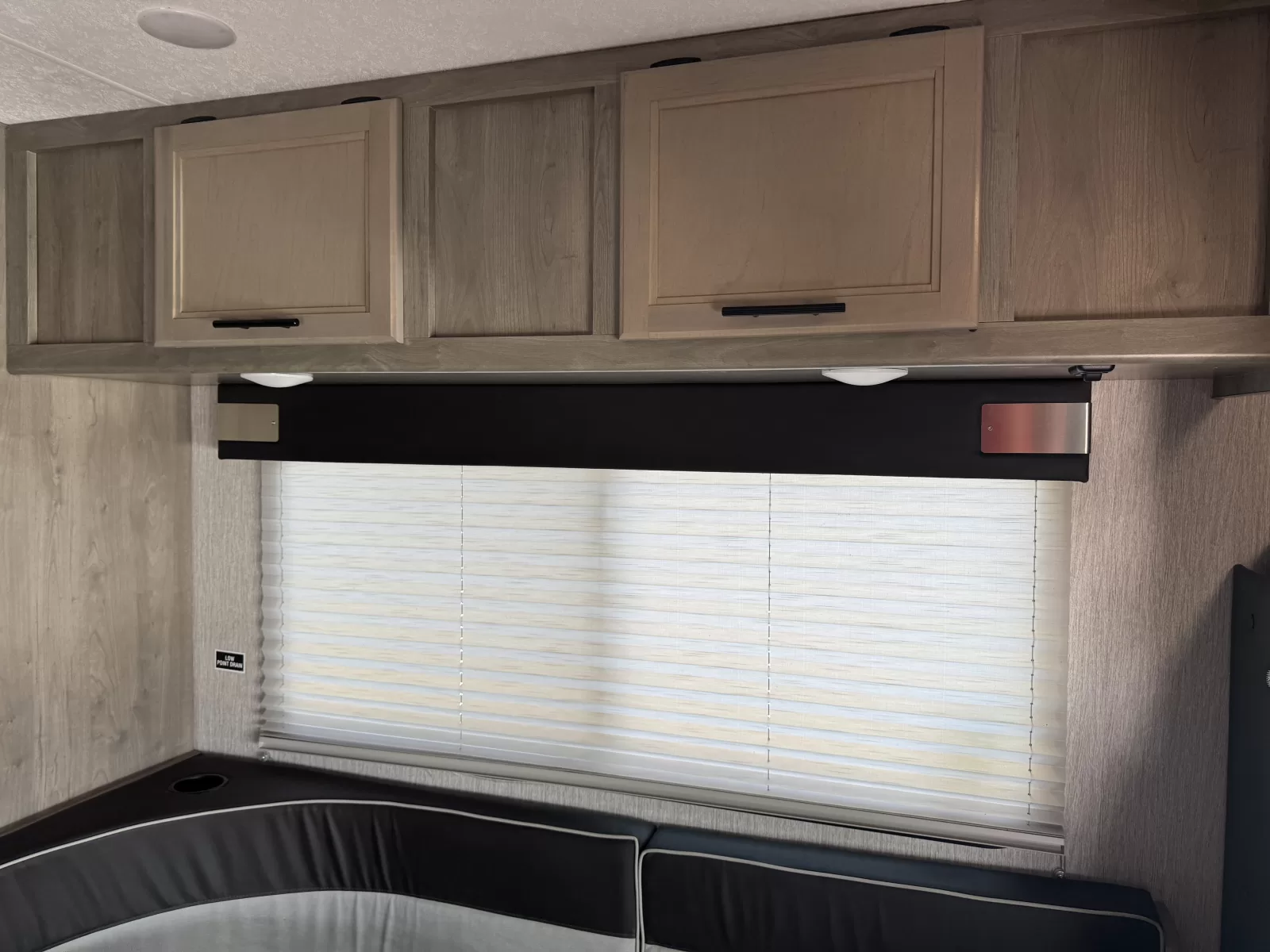 2021 Coachmen 22XG Class C motorhome cockpit and driver area available at Bell Camper Sales in Bartlesville, Oklahoma