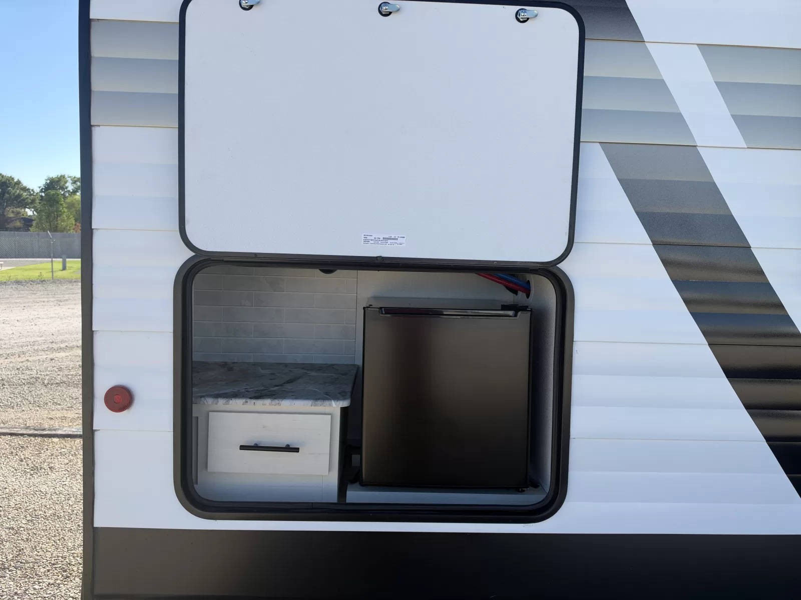 2027 Shasta Oasis 526RBS C1 travel trailer living area available at Bell Camper Sales in Bartlesville, Oklahoma